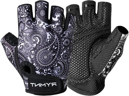 Workout Gloves for Women Men - Weight Lifting Gloves with Full Palm Protection & Extra Grip for Women Gym, Weightlifting, Weight Lift, Rowing, Exercise, Sport, Cycling