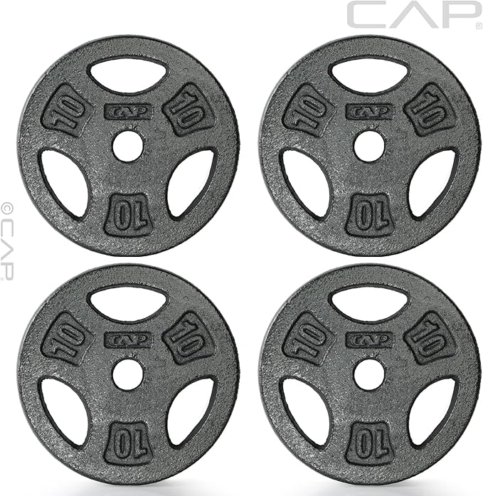 CAP Barbell Standard 1-Inch Grip Weight Plates