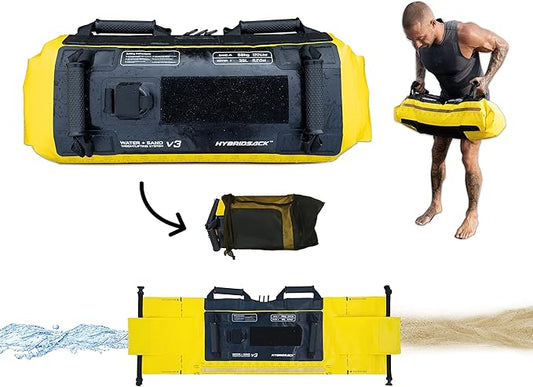 v3 | Portable Water & Sand workout bag 120 lbs