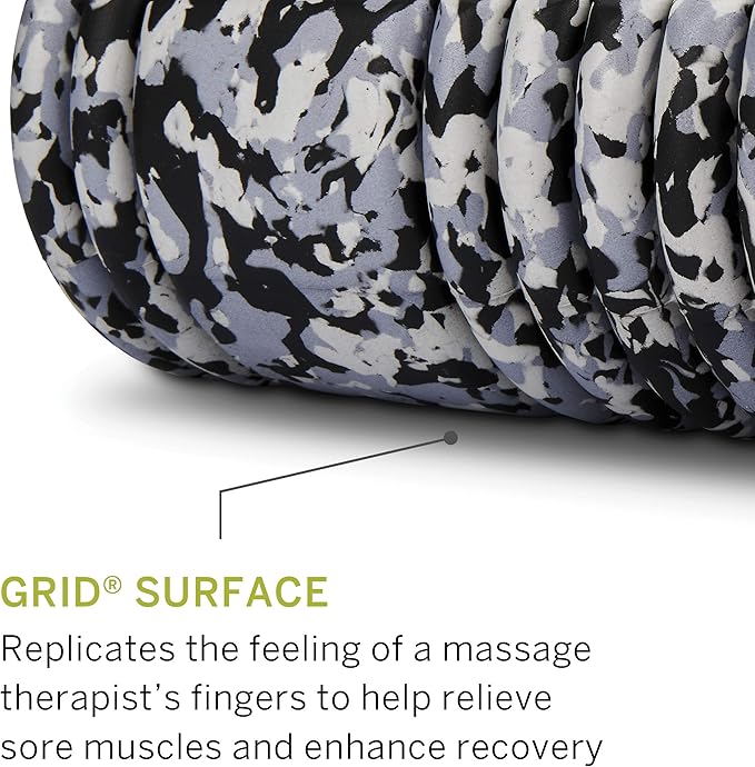 TRIGGERPOINT Grid Foam Roller - Multi-Density Exterior 33cm, Grey