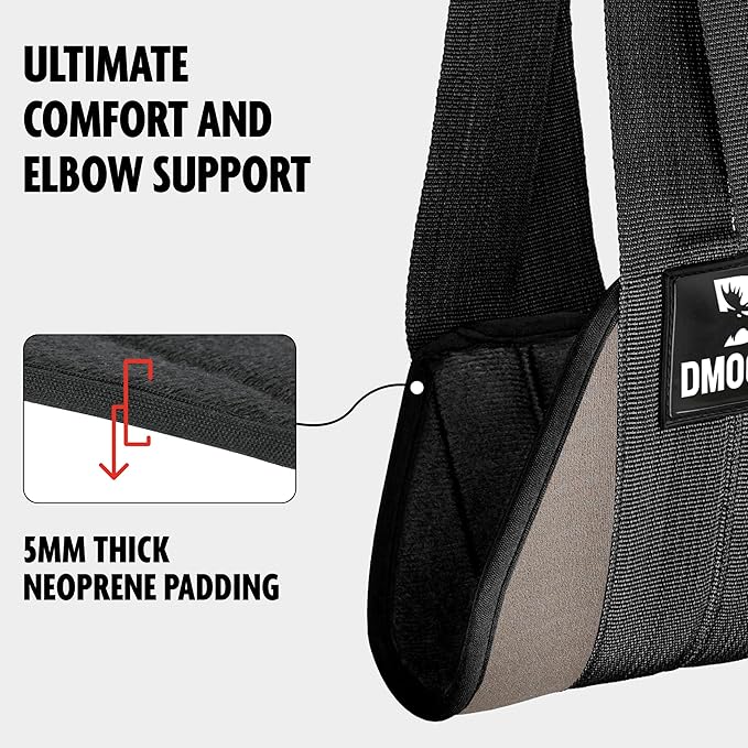 DMoose Fitness Hanging Ab Straps for Pull Up 2 Rust-Resistant