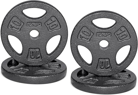 CAP Barbell Standard 1-Inch Grip Weight Plates