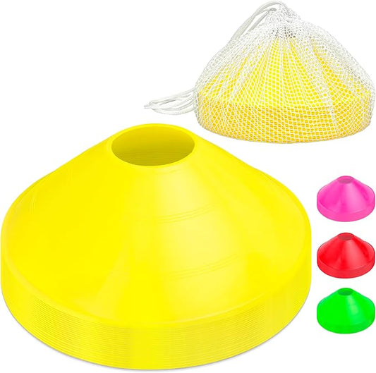 GoSports Premium Sports Cones for Agility Training and 20 Pack