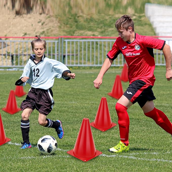 Cones Sports for Kids 24 Pack 7 Inch