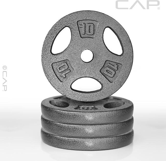 CAP Barbell Standard 1-Inch Grip Weight Plates