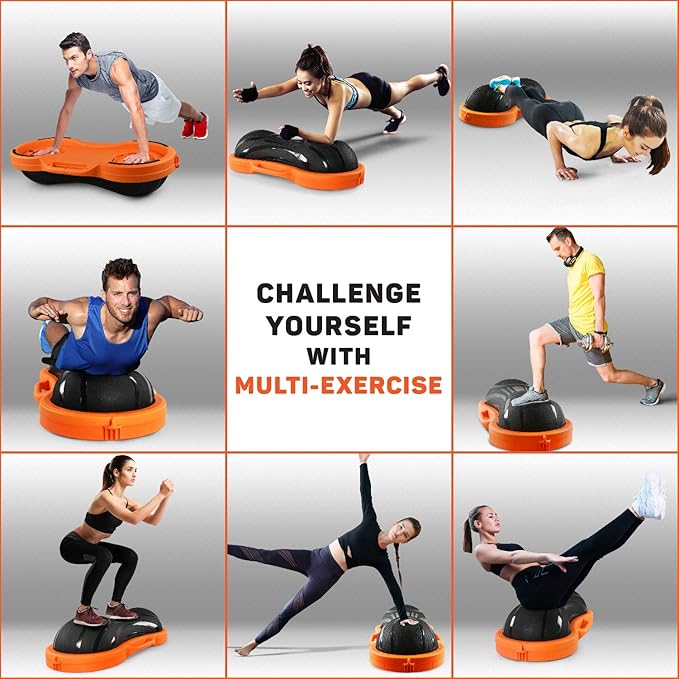 Yes4All 880LBS Premium Half Ball Balance Trainer