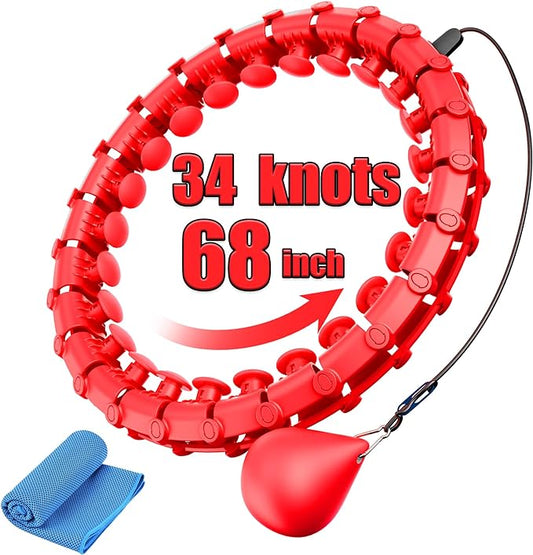 Upgraded 68inch 34 Knots Plus Size Silent Weighted