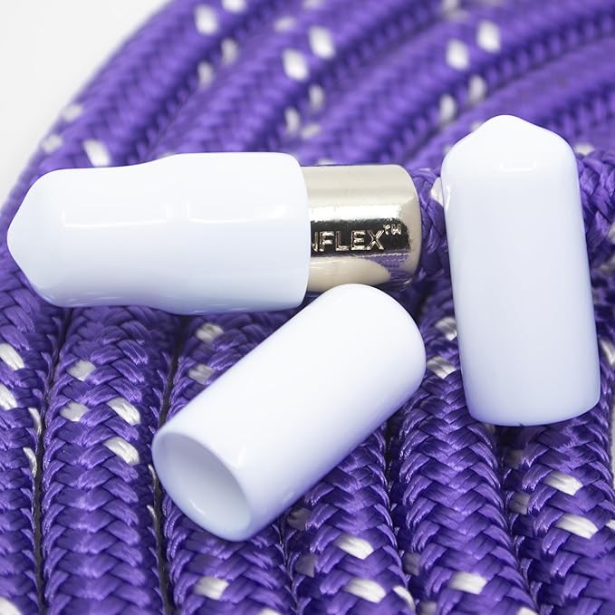 Adjustable Flow Rope - Handcrafted 10' Workout Freestyle Weighted Jump Rope for Strength & Cardio Training - Upper Body Fitness Ropes for Working Out – Double Braided Home Gym Heavy Exercise Rope