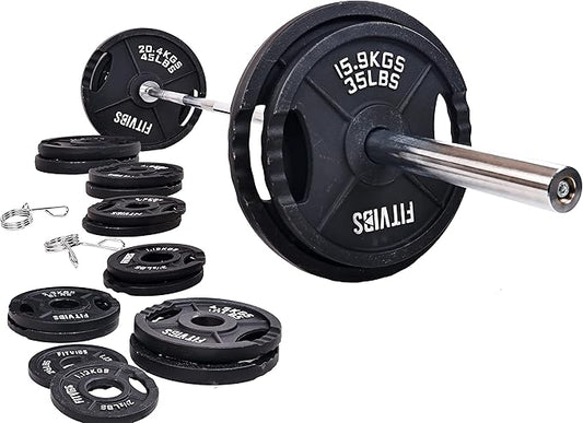 Signature Fitness Olympic Cast Iron Plate for Strength