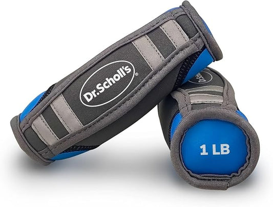 Dr. Scholl's 1lb/2lb Pair Ergonomic Grip Soft Walking