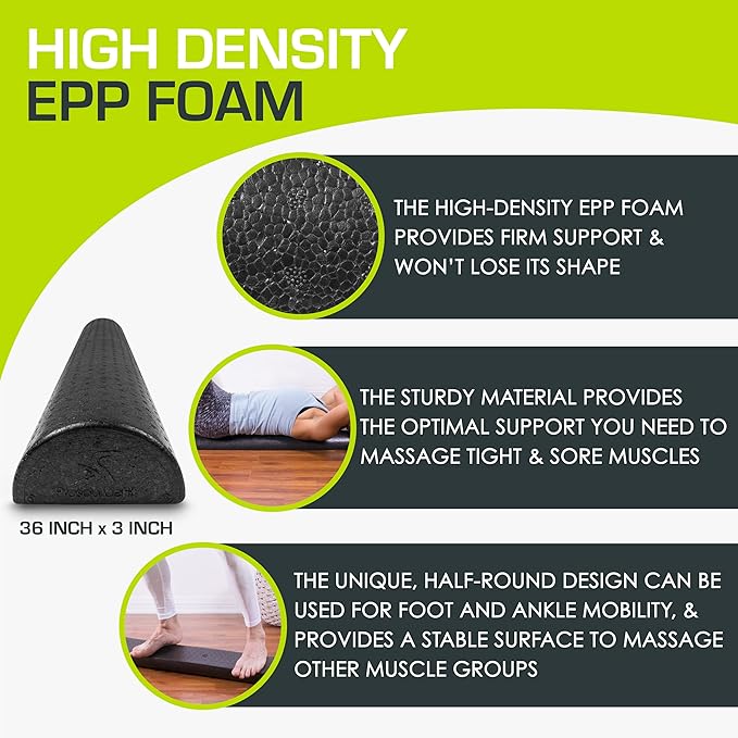 ProsourceFit High Density Foam Rollers 18 - inches