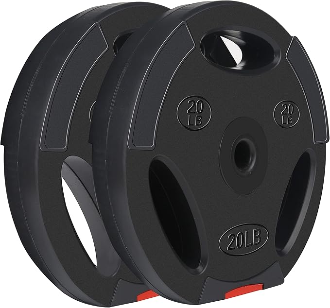 Signature Fitness Vinyl Standard 1-Inch Plate Weight Plate