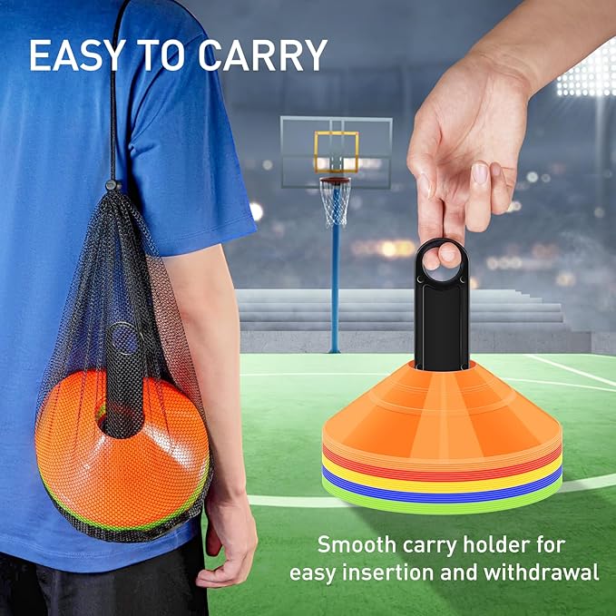 Soccer Training Cones 5 Color