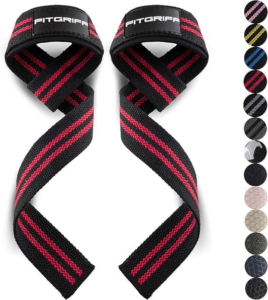 Fitgriff® Lifting Wrist Straps for Weightlifting
