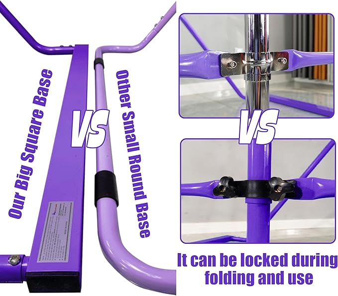 PreGymnastic Updated Folding Gymnastics Bar with Rings 3-10, Gymnastic