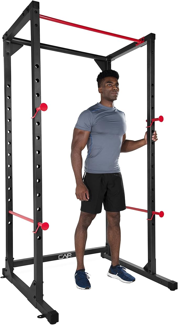 CAP Barbell Full Cage Power Rack Color Series 6' or 7' Options
