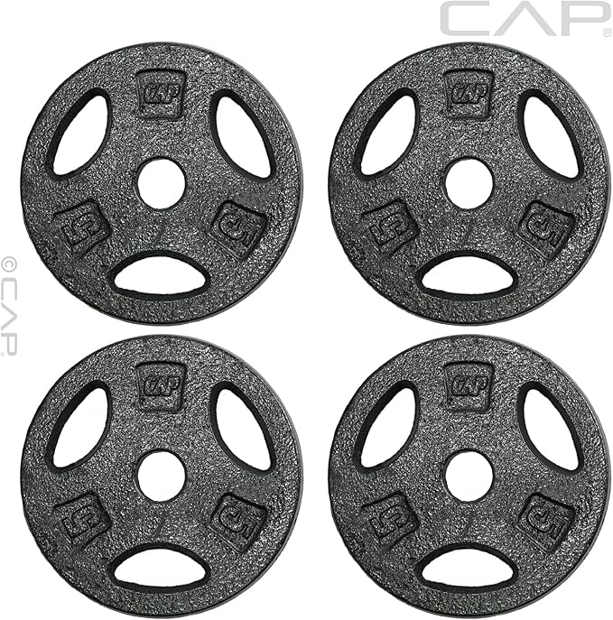 CAP Barbell Standard 1-Inch Grip Weight Plates