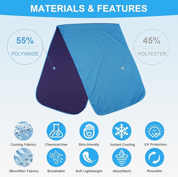 U-pick Cooling Towels for Hot Weather