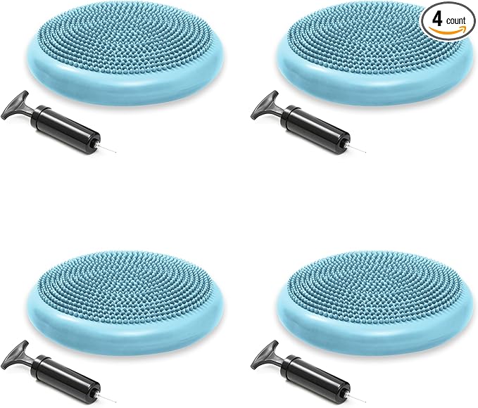 Trademark Innovations PVC Fitness and Balance Discs