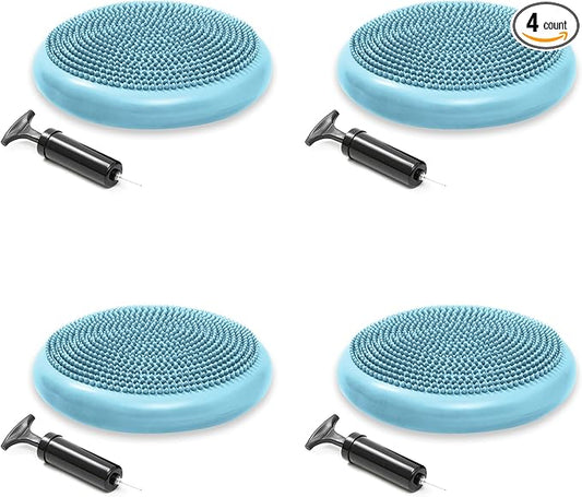 Trademark Innovations PVC Fitness and Balance Discs