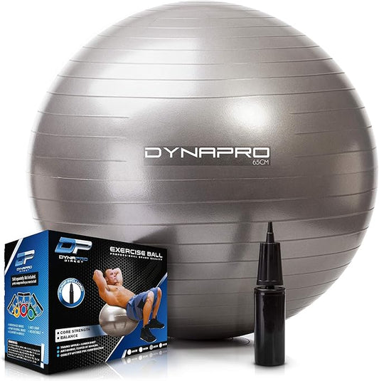 Exercise Ball – Extra Thick Eco-Friendly & Anti-Burst 2200lbs, Stability
