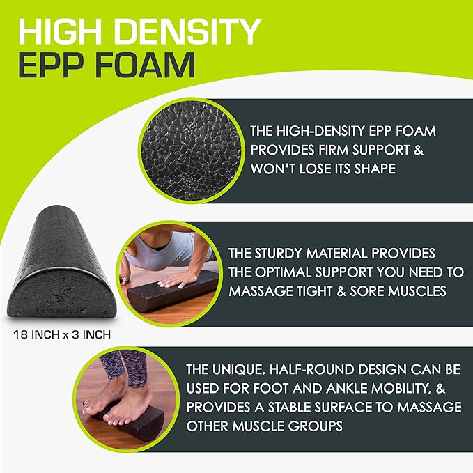 ProsourceFit High Density Foam Rollers 18 - inches