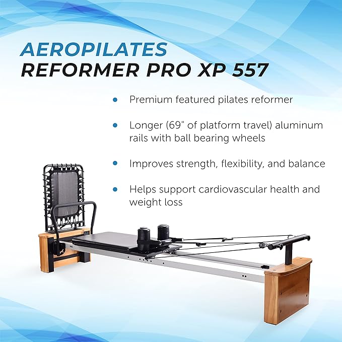 Stamina AeroPilates Pro Reformer Whole Body Resistance Padded