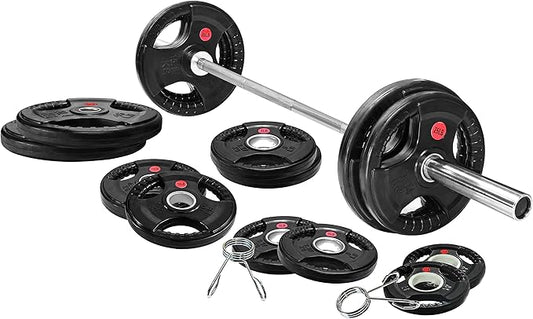 Signature Fitness Olympic 2-Inch Cast Iron Plate Weight