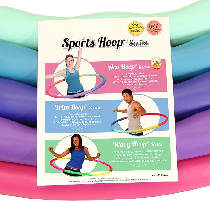 Weighted Hula Hoop 3M - 3.2lb Medium,