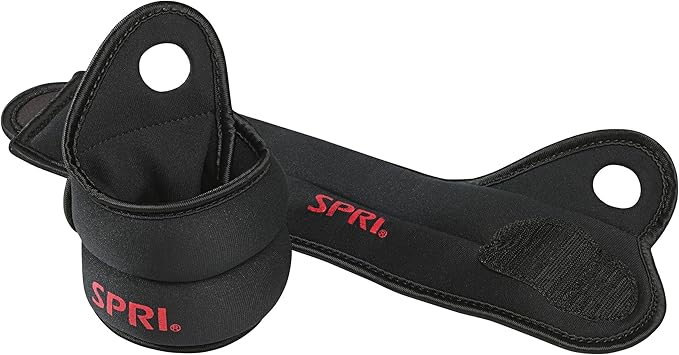 SPRI Wrist Weights Thumblock Arm Weights Set 2lb or 4lb Sets)