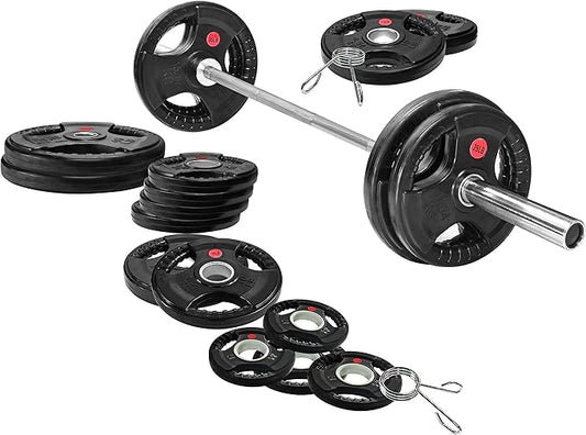 Signature Fitness Olympic 2-Inch Cast Iron Plate Weight