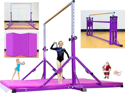 Gymnastic Bar For Kids and Teenage Ages 3-25 5 FT 6 FT 5 FT 6 FT