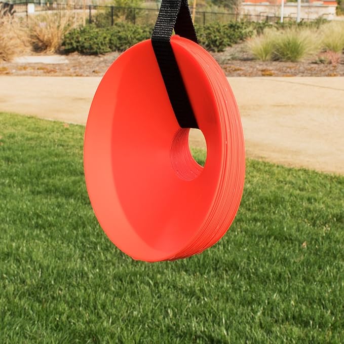 Super Z Outlet Bright Orange Round Cones Sports (20 Pack)