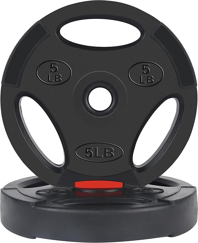 Signature Fitness Vinyl Standard 1-Inch Plate Weight Plate