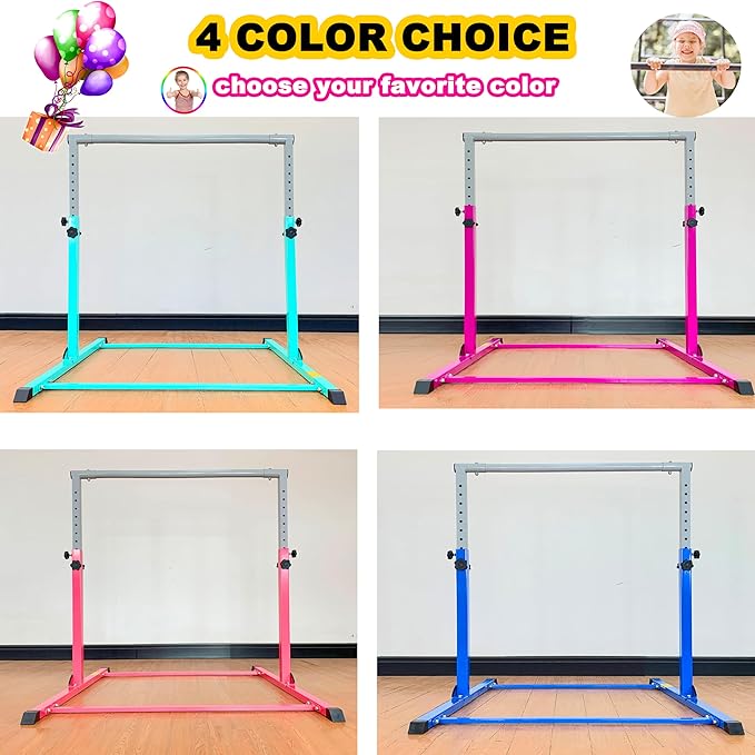 Gymnastic Bar for Kids Gymnastic Kip Bar Horizontal 3-15 Years