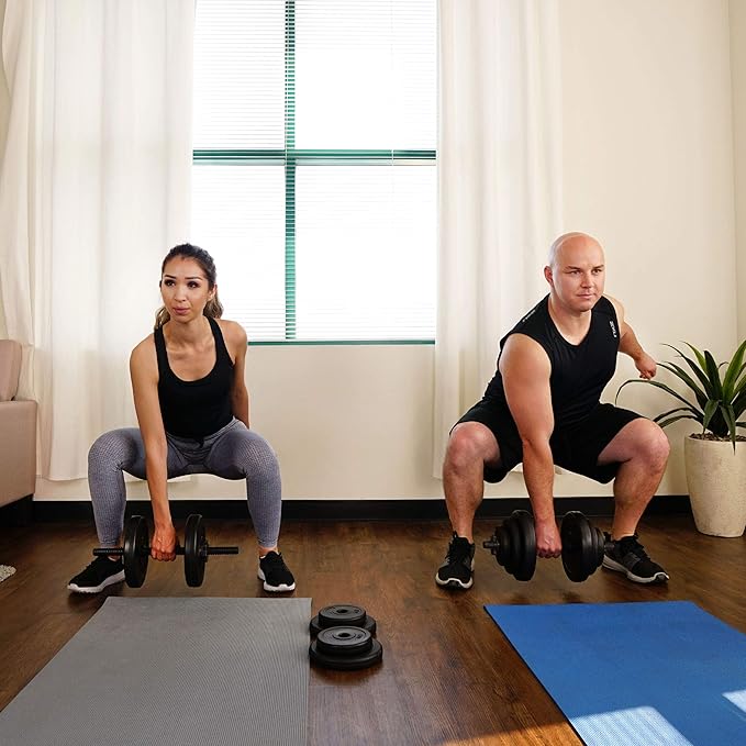 Sunny Health & Fitness Exercise Vinyl 40 Lb