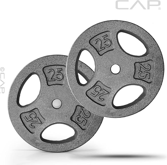 CAP Barbell Standard 1-Inch Grip Weight Plates