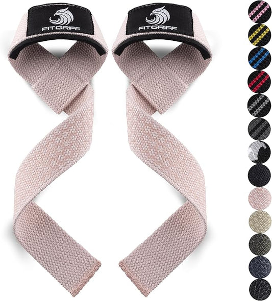 Fitgriff® Lifting Wrist Straps for Weightlifting