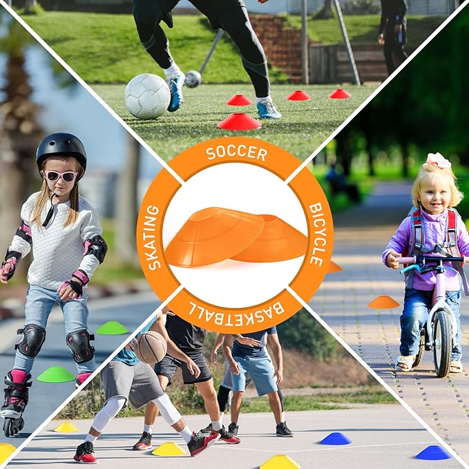 Soccer Training Cones 5 Color