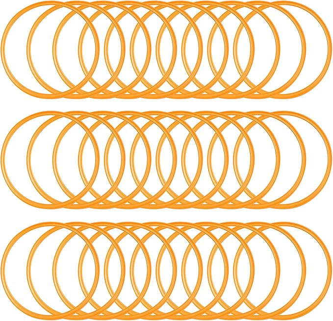 Deekin 40 Pcs Agility Rings Speed and Agility 15"
