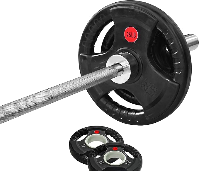 Signature Fitness Olympic Cast Iron Plate for Strength