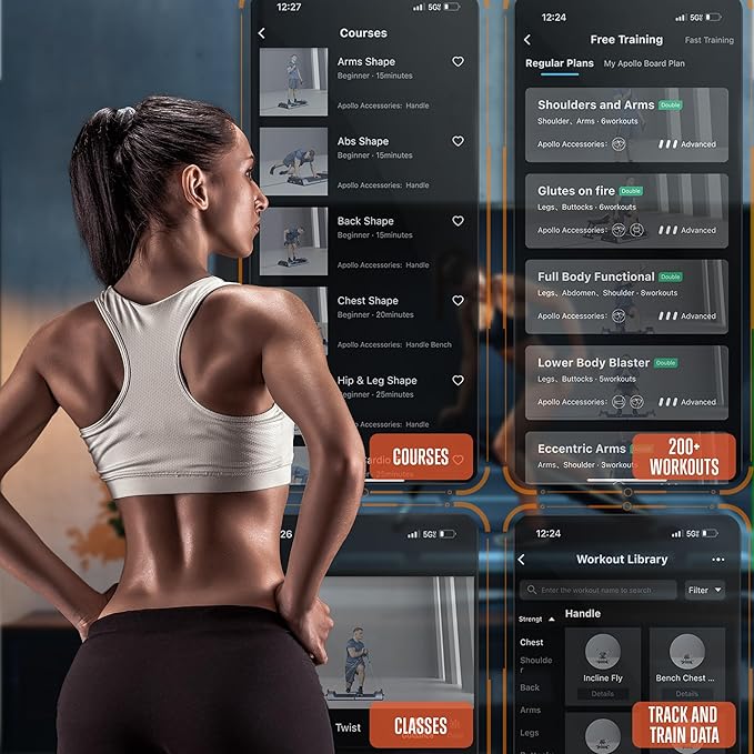 SQUATZ Apollo Board Mini: 150lb Resistance Smart Home