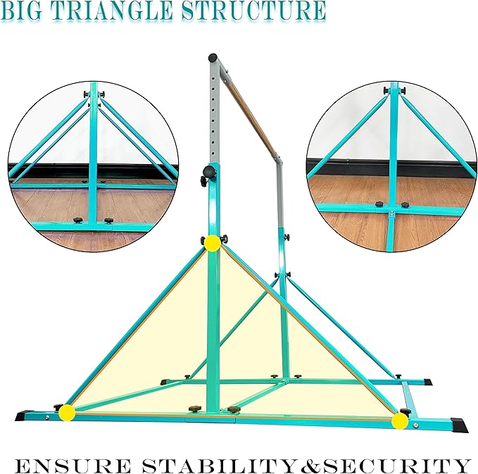 Gymnastic Bar For Kids and Teenage Ages 3-25 5 FT 6 FT 5 FT 6 FT