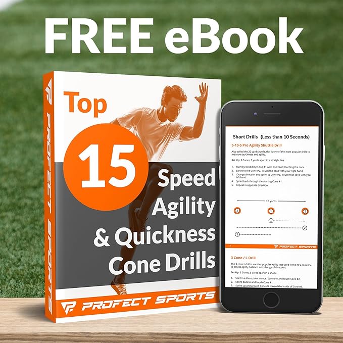 Pro Disc Cones (Set of 50) - Agility 15 Best