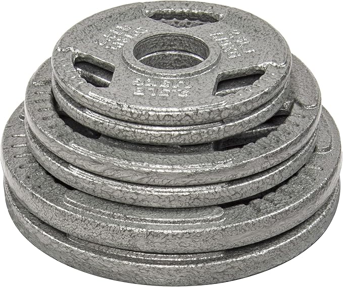 Signature Fitness Olympic 2-Inch Cast Iron Plate Weight