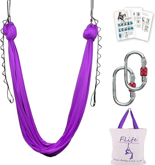 Aerial Silk Yoga Hammock & Swing for yoga Inversion