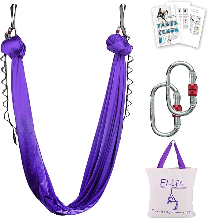 Aerial Silk Yoga Hammock & Swing for yoga Inversion