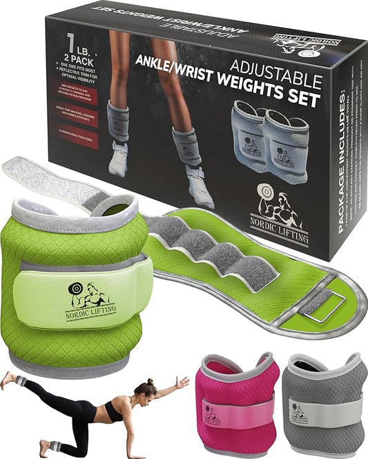 Ankle/Wrist Weights (1 Pair) for Women 1 Year