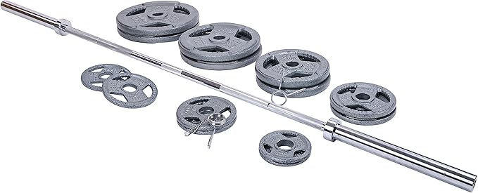 Signature Fitness Olympic 2-Inch Cast Iron Plate Weight