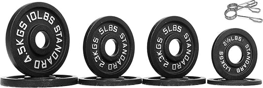 Signature Fitness Olympic Cast Iron Plate for Strength